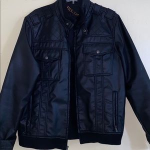 Pleather jacket